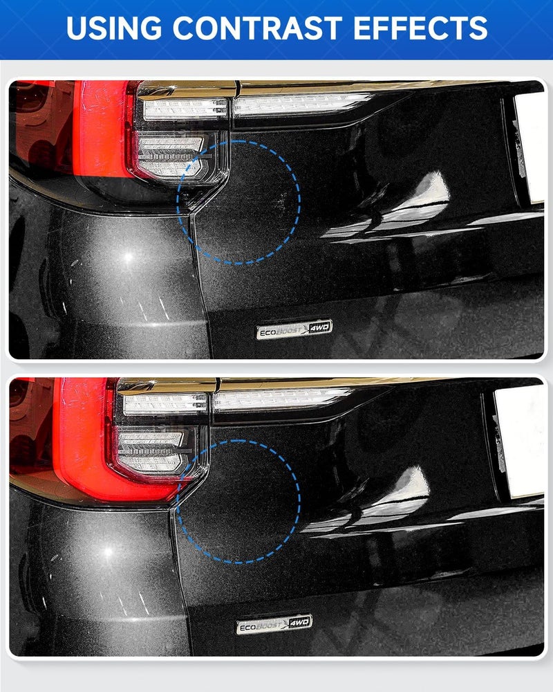 RSACET UM Agate Black Metallic Touch Up Paint Compatible with Ford Exact Match Touch Up Paint Car Scratch Repair - Image 3